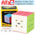 Rubik's cube 3x3 BUY 1 GET ONE FREE |Rubiks Cube 3x3 Stickerless  Speed Cube, Qiyi Rubik Cube Super Fast Problem-Solving Challenging Retro Fidget Toy Travel Brain Teaser. 