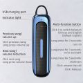Wireless Bluetooth 5.0 Headset Business Headphone Long Standby Hands-free Earpiece IPX5 Waterproof Earphone With Microphone. 