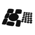 MeterMall Universal Helmet Padding Helmet Replacement Foam Padding Kits Set Compatible For Airsoft CP Styles/ Star Wars/ Bike Helmets. 