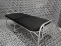 Folding Iron Bed With Mattress. 