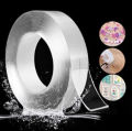 Double Sided Nano Tape Traceless And Clear Washable Adhesive Grip Tape - 3 Meter. 