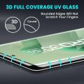 Infinix Zero 30 (4G), Curved Screen Full Glue UV Glass Screen Protector Tempered glass HD 9D 21D. 