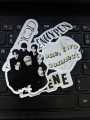 25 pcs ENHYPEN sticker pack based on park suung hoon, niki, jay, sunoo, heesung, jungwong, jake ideal for journaling, guitars, diaries, skateboards korean kpop idols music trendy aesthetic. 