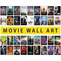 Pack of 30 Movie Posters , 4 x 6 Inches Poster for Wall Decor - Wall Art for Bedroom, Living Room, Office. 
