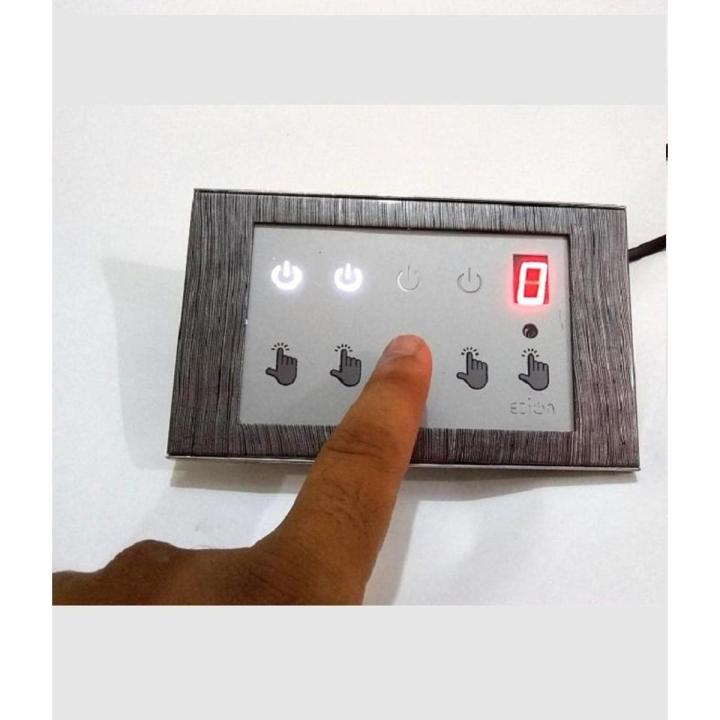 Intelligent remote control switch board Touch control switch panel ...