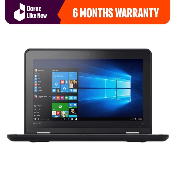 Lenovo ThinkPad Yoga 11e 11.6" 2-in-1 Touchscreen Laptop (Intel® Core™ i3 6th Gen 8GB RAM, 256GB SSD, Webcam) Black - Daraz Like New Laptops