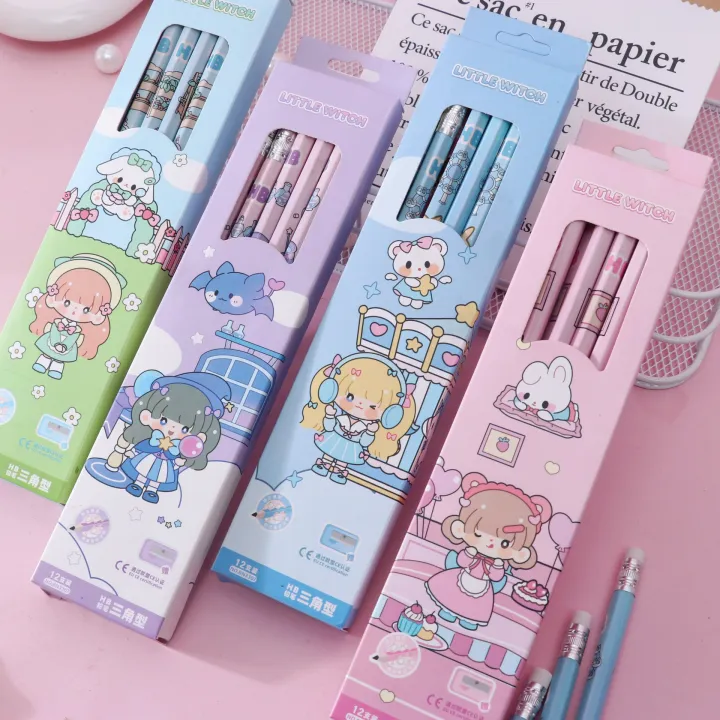 10Pcs/set%20HB%20Cartoon%20Writing%20Pencil%20With%20Rubber%20Rubbing%20Drawing%20Pencil%20Kids%20Gift%20Student%20School%20Office%20Stationery%20Supplies%20-%20Image%204