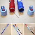 Liquid/Fuel Transfer Siphon Pump - Electric Battery Operated Powered Liquid Transfer Siphon Pump Portable for Diesel Fuel Oil Water Gas Fish Tank Solvent. 
