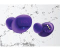 TCL SOCL500TWS Wireless Earbuds with Pumping Bass, Type-C Charging Case 26H Playtime, Bluetooth 5.0, Secure Fit, Waterproof, Noise Isolation, One Step Pairing for Gym - Sunset Violet. 