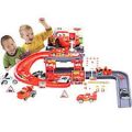 Cars Racing Track 29 pcs Parking Garage Toy set for kids. 