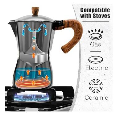 Wild%20Stovetop%20Espresso%20Maker%20Coffee%20Maker%20-%206%20Cups/300ml,%20Moka%20Coffee%20Pot%20Portable%20Tea%20Maker%20-%20Image%205