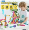 Multicolor 25pc Magnetic Building Blocks Set Early Learning Magnetic Sticks Balls Assembling Game Educational Toy. 