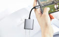 Mcdodo 2-in-1 Gaming Splitter (Type-C) Dual Connector for Android Devices 2-in-1 Splitter for PUBG and Gaming High-Quality Performance. 