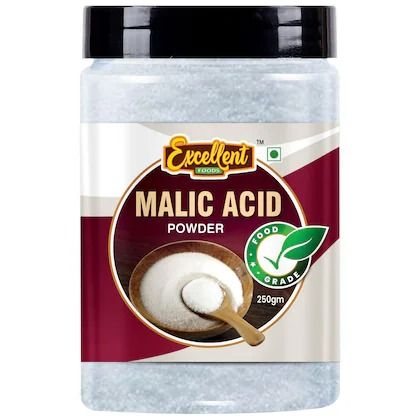 Excellent Foods - Malic Acid Powder (Food Grade) 250G