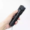 High Voltage Flashlight Remote High Voltage Flashlight Portable Flashlight LED Flashlight UltraFire LED Flashlight High Voltage Flashlight -Waterproof Zoom USB charger with 10000 Lumen charcoal 905 expected flashlight. 
