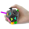 【Beiver Jewelry Store】6/12 Sides Cube Decompression Toy Rainbow Stress Relief Autism OCD Sensory Toys Fingertip Desk Toy for Kids. 