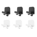 【3C VictoryEagle Store】3x Adhesive Phone Tablet Holder Wall Hook for iPad Cellphone. 