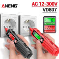 ANENG VD807 One-word Induction Portable 50/60Hz Smart Electric Pen Tester NCV Sensor AC 12-300V Non-contact Wire Detector Tools. 