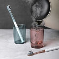 Toothbrush holder set without punching wall-mounted toothpaste squeezer toothbrushing mouthwash cup bathroom storage box storage rack. 