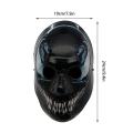 Universal Venom Style Neon Halloween Mask, Led Purge Mask 3 Lighting Modes For Costplay 1 Pc. 