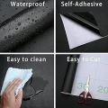 Window Film Black Self-Adhesive Sun Protection & Privacy Screen Mirror Film Window UV Protection for Bedroom Bathroom & Office - 5 Sheets (8 Inches x 8 Inches). 