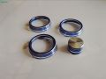 【Steellove mall】Air Conditioning Knob Audio Circle Trim Aluminum Accessories for Land Discovery Sport Range Rover vogue Hybrid Evoque. 