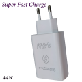 Vivo_ Fast Charger 44watt  Fast Charging for Vivo_Mobile Phones. 