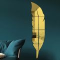 Acrylic Leaf Art For Mirror | acrylic leaf for home decoration art | home improvement and home look for Acrylic leaf. 