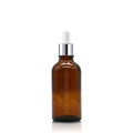 50ml Pack of 1 Empty Amber Glass Dropper Bottle for Essential Oil and Serum Essential Oil Refillable Drop Container. 