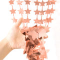 Tinsel Metallic Shapes Foil Fringe Curtains Party Photo Sequin Square Streamer Backdrop For Birthday Engagement wedding Anniversary Bridal Shower Baby Shower Independence Celebration Party Supplies For Home Decor Available In Multi Prints Shape Colors. 