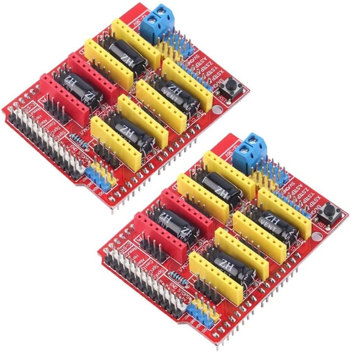 Arduino CNC Shield - A4988 V3 Engraver Drive Shield 3D Printer CNC ...