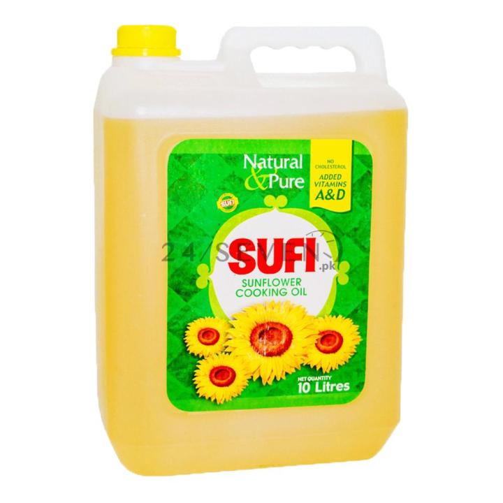 SUFI SUNFLOWER COOKING OIL 10LTR Can