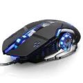Universal Non-macro Gaming Mouse USB Wired Computer Gaming Mouse USB Cable Gaming Mouse 3200DPI Metal  Base Plate. 