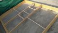 Pigeon cage Wood Pigeon jaal Wood kabootar jaal ki lakri 7feet 1 Length (1inchx1 1/2inch). 