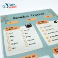 Ramadan tracker A4 size laminate with board marker , Ramadan planner , SastaSubKuch. 