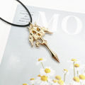 Luocha Necklace Game Honkai Star Rail Luo Cha Metal Necklace Pendant Halloween Cosplay Props Accessories Gifts. 