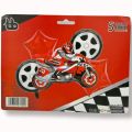 BIKE FOIL BALLOON SET ( PACK OF 5 FOIL BALLOONS FOR BIRTHDAY PARTY BALLOONS DECORATION ). 