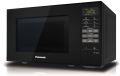 Panasonic NN-E28JBMBPQ Solo Microwave Oven 20L – 800W Power, 5 Power Levels, Compact Design, Defrost Function, Black. 