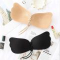 Silicone Gel Bra - Strapless Backless Invisible Seamless Push Up Bra. 