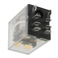 JQX-13F LY2 AC 24V Coil 8-Pin DPDT Red LED Electromagnetic Relay. 