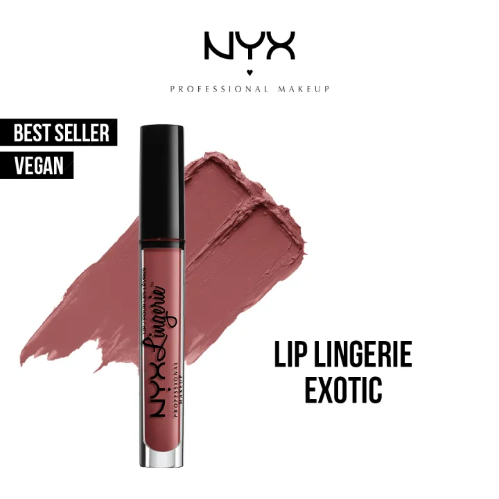 NYX%20Professional%20Makeup%20-%20Cosmetics%20Lip%20Lingerie%20Liquid%20Lipstick%2012%20Exotic%20-%20Image%205