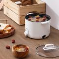 Electric Cooker - Electric Stove - Electric Hot Pot, 1.5L Non-stick Ramen Cooker, Multi-Function Electric Pot for Pasta, Noodles, Steak, Egg, Electric Cooker with Dual Power Control, Over-Heating and Boil Dry Protection. 