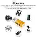 4 in 1 Card Reader USB 2.0 Multi Card Reader Memory Adapter For Memory Stick Pro Duo Micro SD/T-Flash/M2/MS Card Reader. 