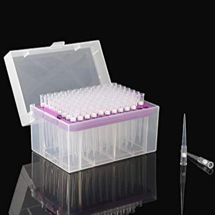 Filter Tips Box's White Filter Tips Box 10ul (Sterilize RNase/DNase Free) (96/Box) | Daraz.pk