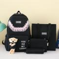 High Quality Bags For Girls5 Piece Set Bags For Girls School Bags For LadiesBags For Girls CollegeBags For Girls UniversityCute Bags For GirlsStylish Bag For GirlsTravelling Bags For Ladies with Bunny. 