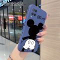 For OPPO A54 2021 4G Case Cartoon Cute Mickey Mouse New Design Side Phone Case Square Edge Pattern Silicone Cases Full Cover Camera Casing Shockproof Softcase Protection Case. 