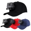 Adjustable Canvas Sun Hat Cap for Gopro Hero 8 7 5  SJCAM SJ7000 SJ6000 M20 Eken H9 H9R H8 Pro Yi 4K SOOCOO Sport Action Camera. 