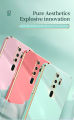 For OPPO A9 2020 / OPPO A5 2020 Back Cover Shiny Plating Square Bumper Soft Silicone Shockproof Protective Case. 