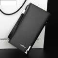 Baellerry Long Wallet For Women Slim Money Mobile Men Leather Wallet Card Holders. 