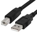 USB Printer Cable USB for Printers, Scanners, External Hard Drives, Camera (Genuine Cable). 